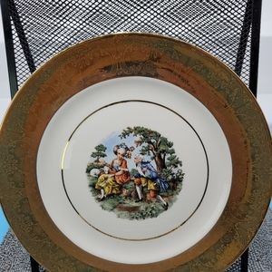 Vintage Atlas China Co. 22 Karat Gold Decorative P